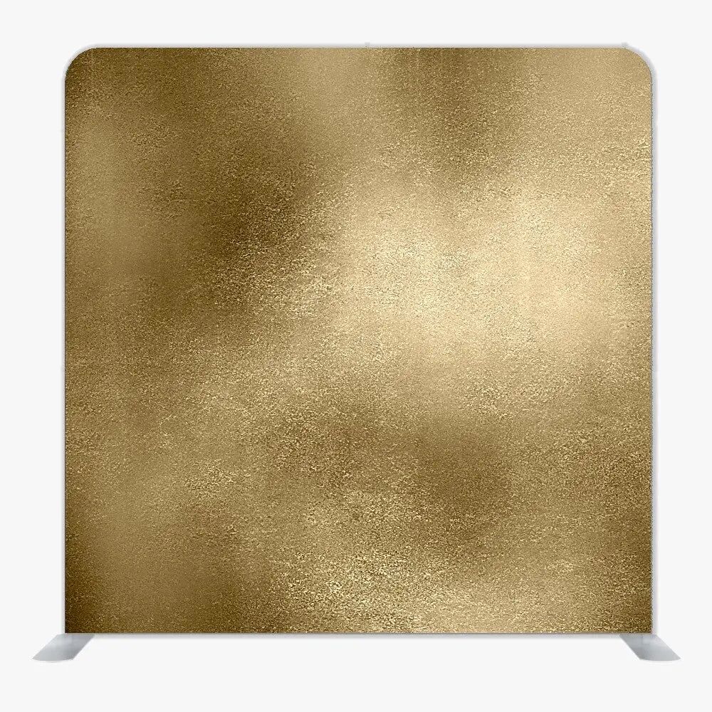 Gold Foil Single sided Tension Fabric Backdrop Frame and Fabric Set