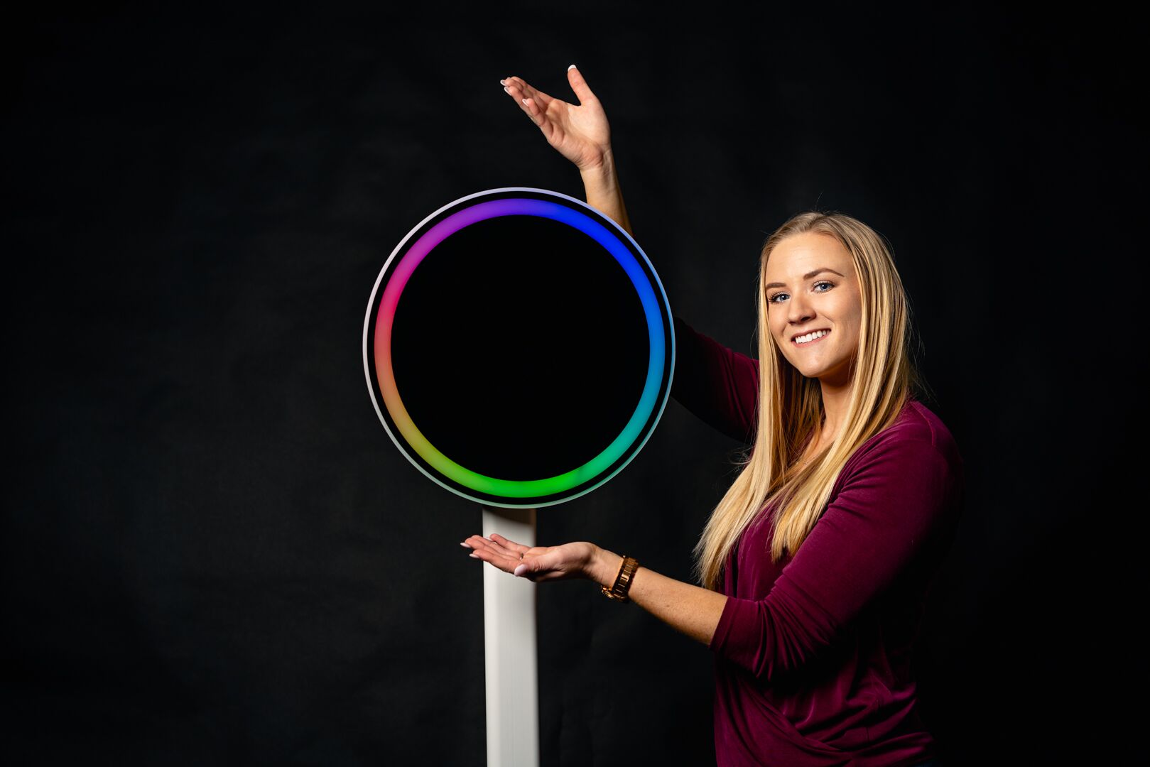 Ring Roamer Sapphire ipad Mirror Photobooth - Image 3